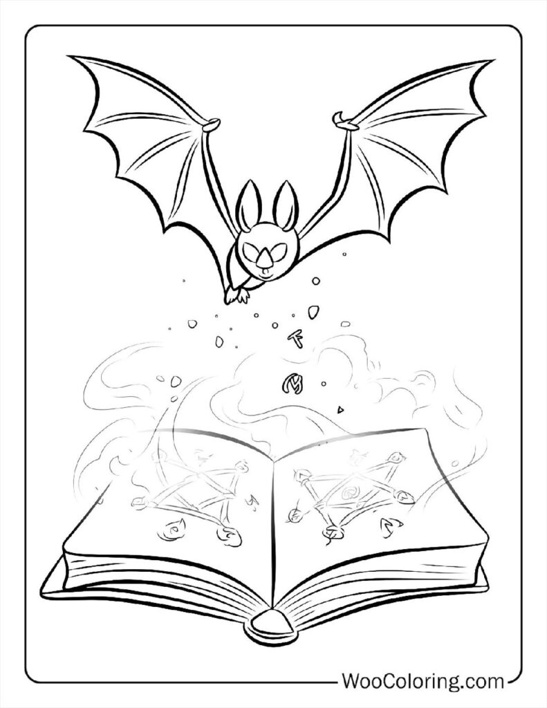 100 Bat Coloring Pages Free PDF To Print Woo Coloring