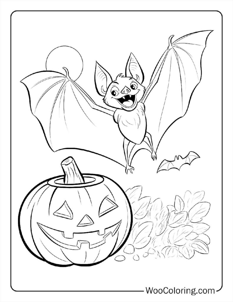100 Bat Coloring Pages Free PDF To Print Woo Coloring