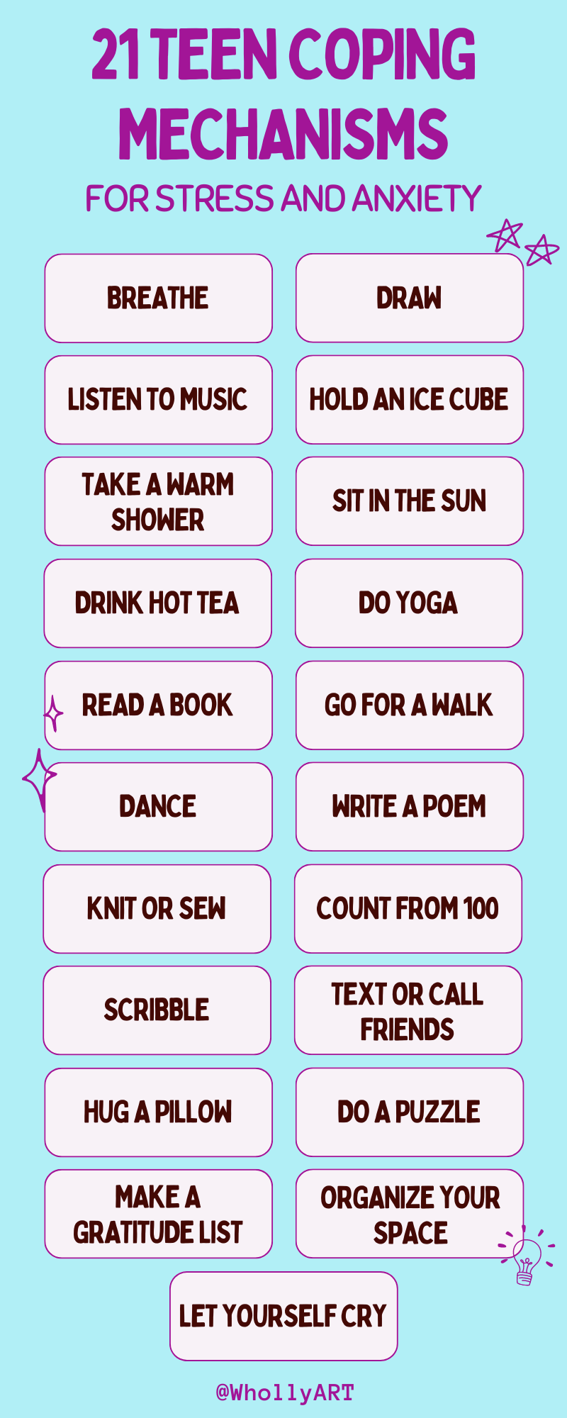 Free Printable Worksheets On Coping Skills