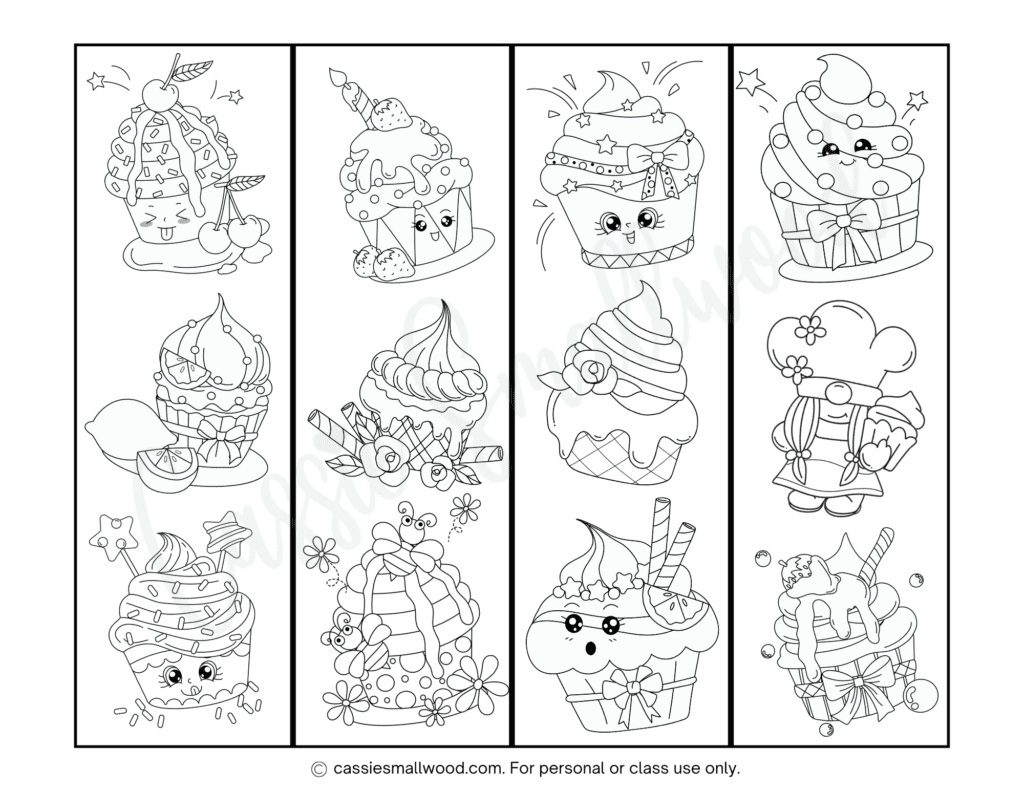 92 CUTE Free Printable Bookmarks Cassie Smallwood