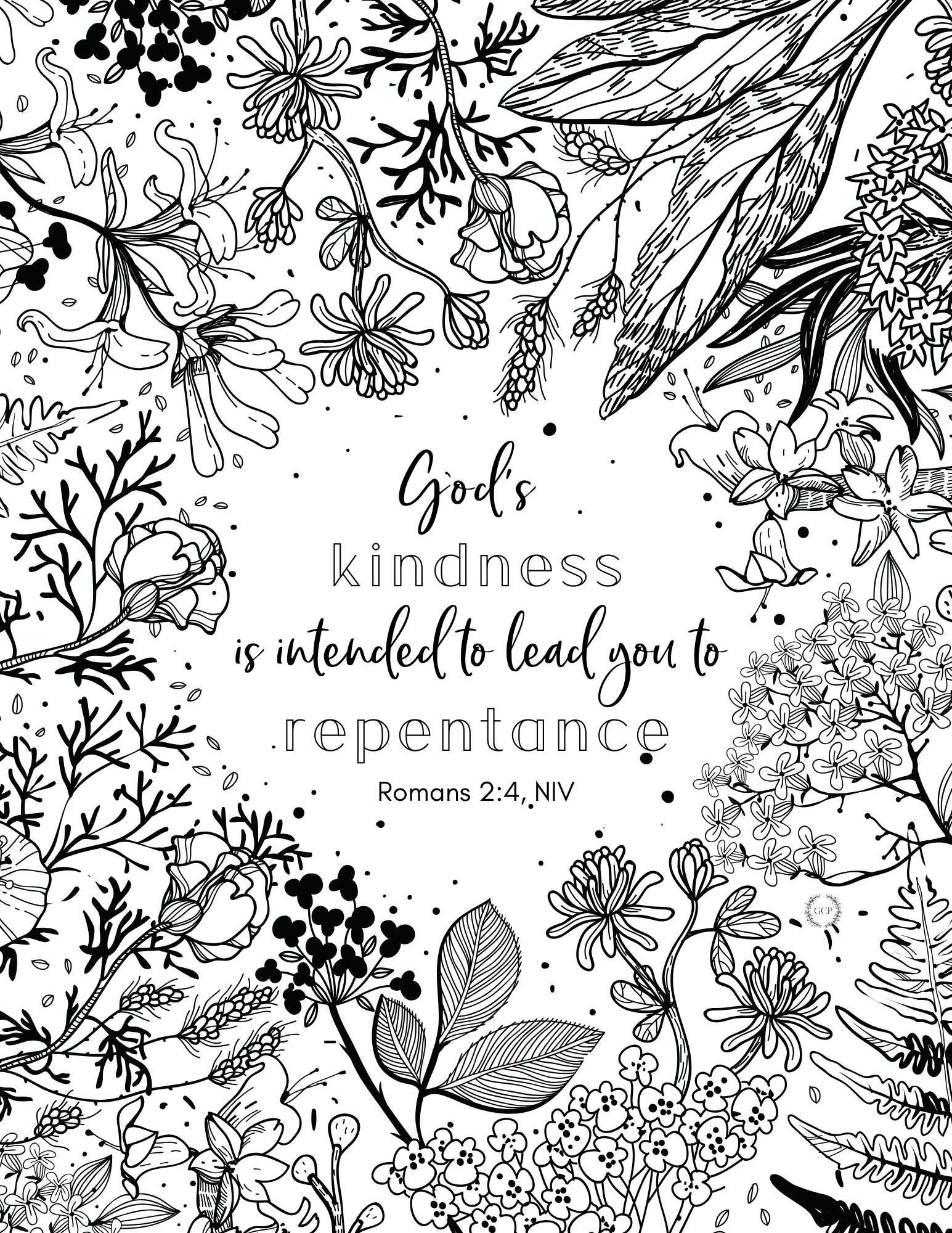 Spiritual Printable Adult Coloring Books