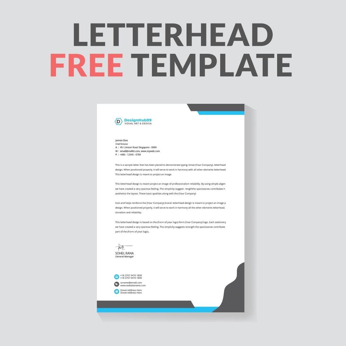 Free Printable And Email Ready Business Templates