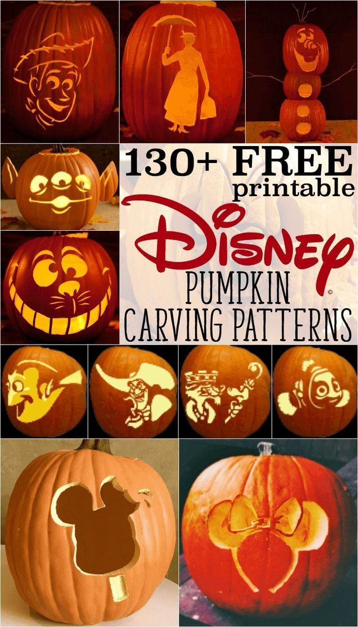 Disney Pumpkin Stencils Free Printable Pumpkin Templates