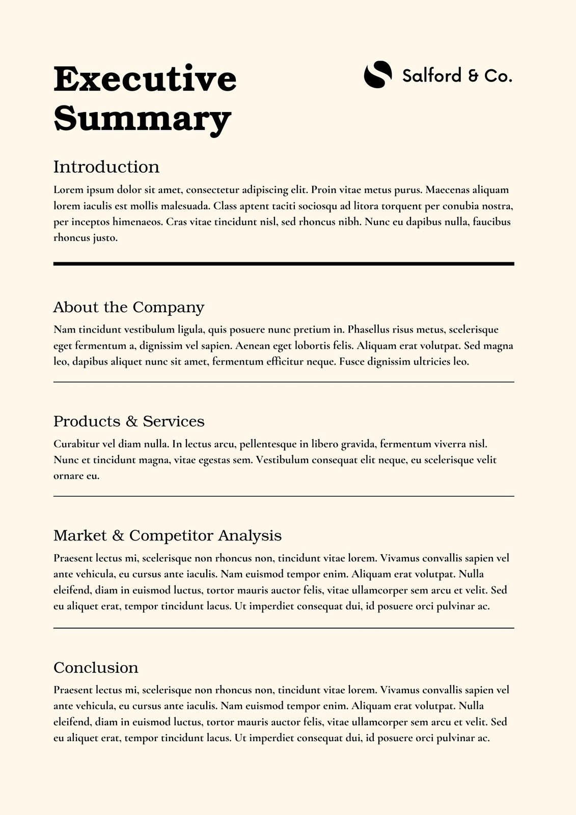 Free Editable And Printable Business Plan Templates Canva