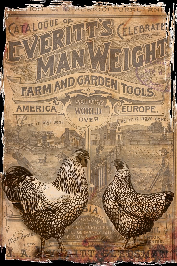 Free Printables Vintage style Farm Printables