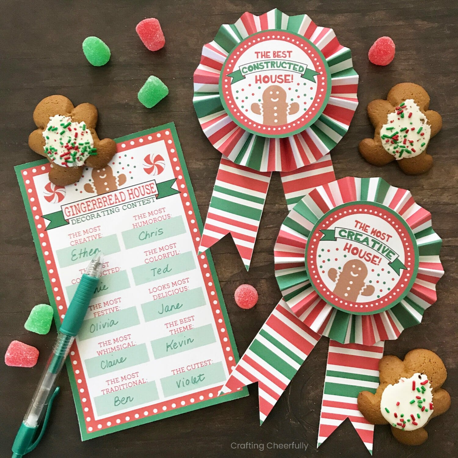 Free Printable Certificates Gingerbread House
