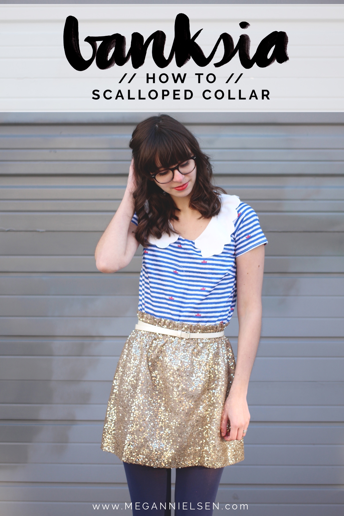 How To Sew A Scalloped Collar Banksia Sewalong