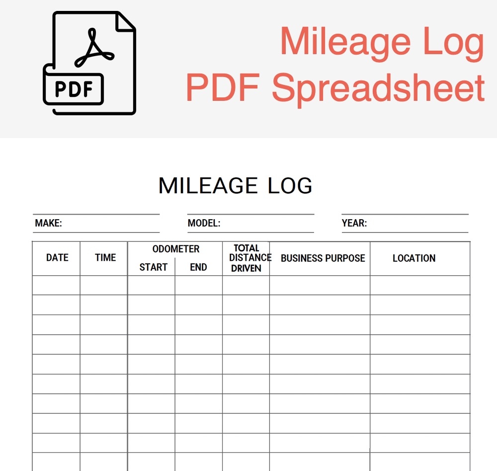 Printable Worksheet For Auto Expenses