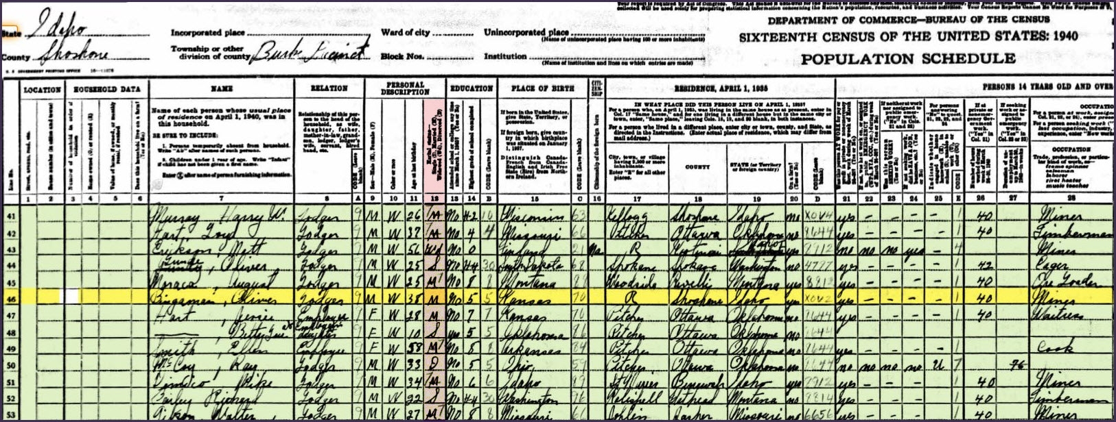 It Was A 7 One 1940 Census Code Revealed Ancestor RoundupAncestor Roundup
