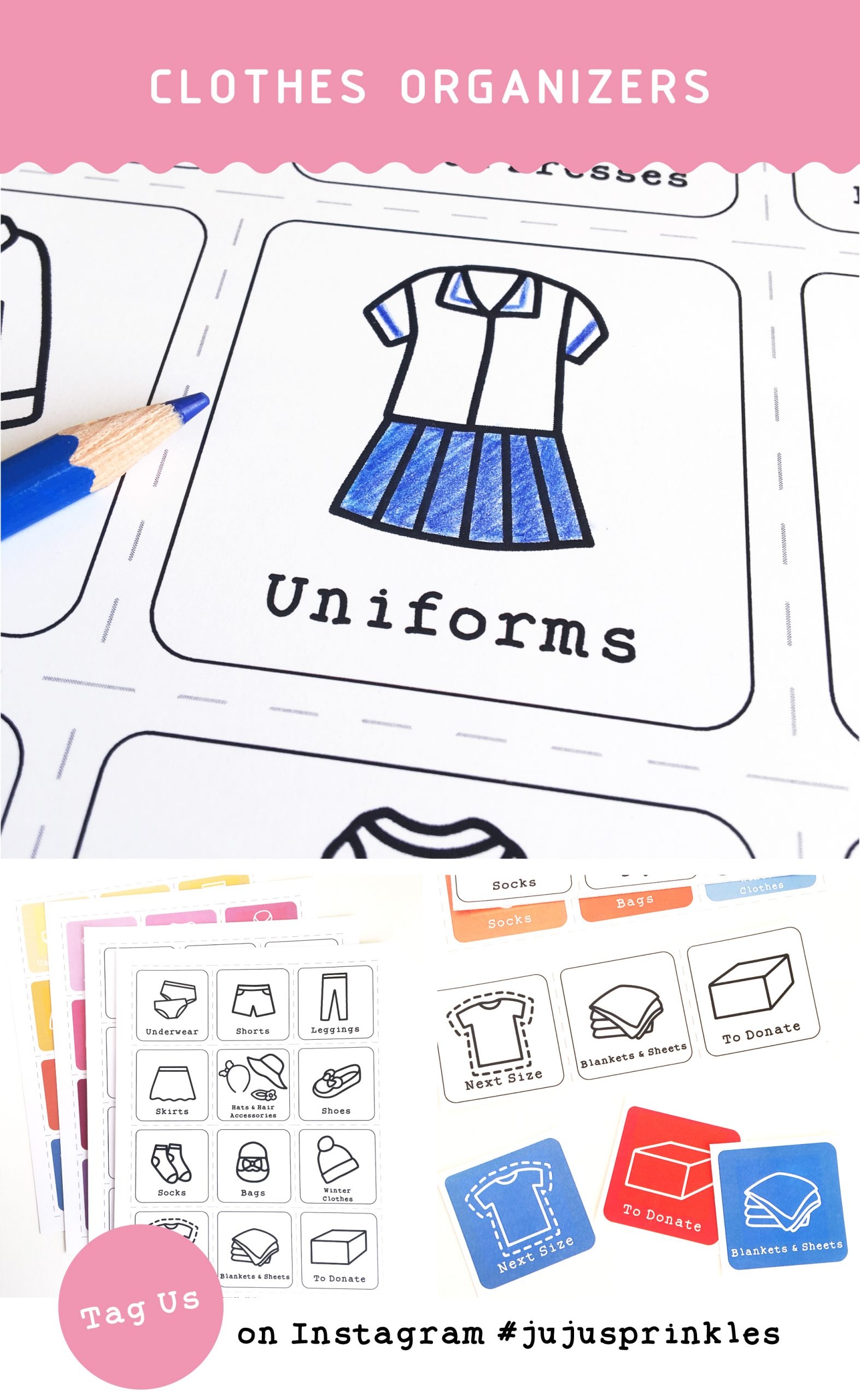 Printable Labels For Clothing Donation Form