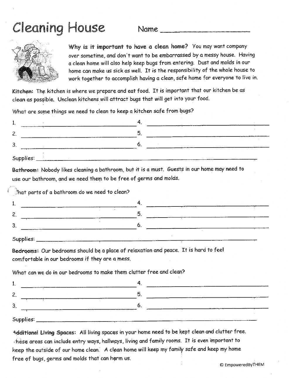 Life Skills Worksheets Worksheets Library