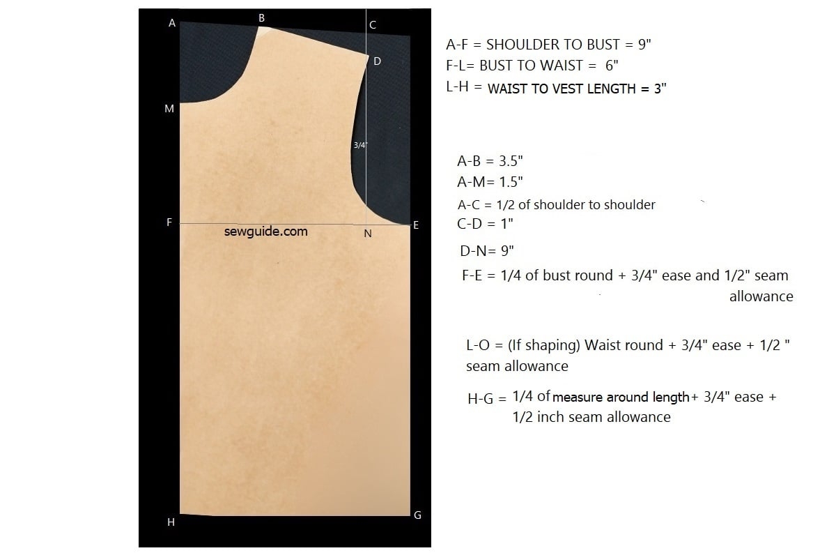 Make A Simple Vest Free Pattern SewGuide