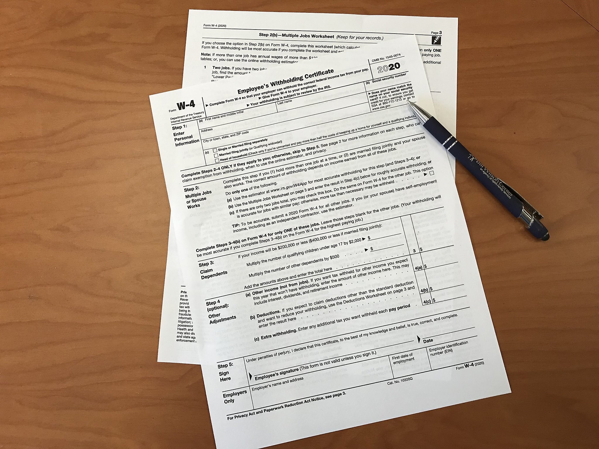 New IRS W 4 Form Could Be Confusing What You Need To Know