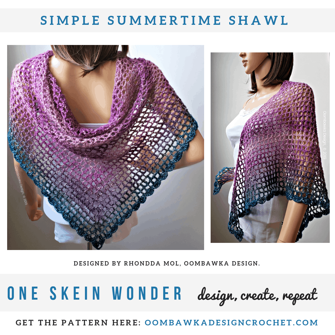 One Skein Simple Summertime Shawl
