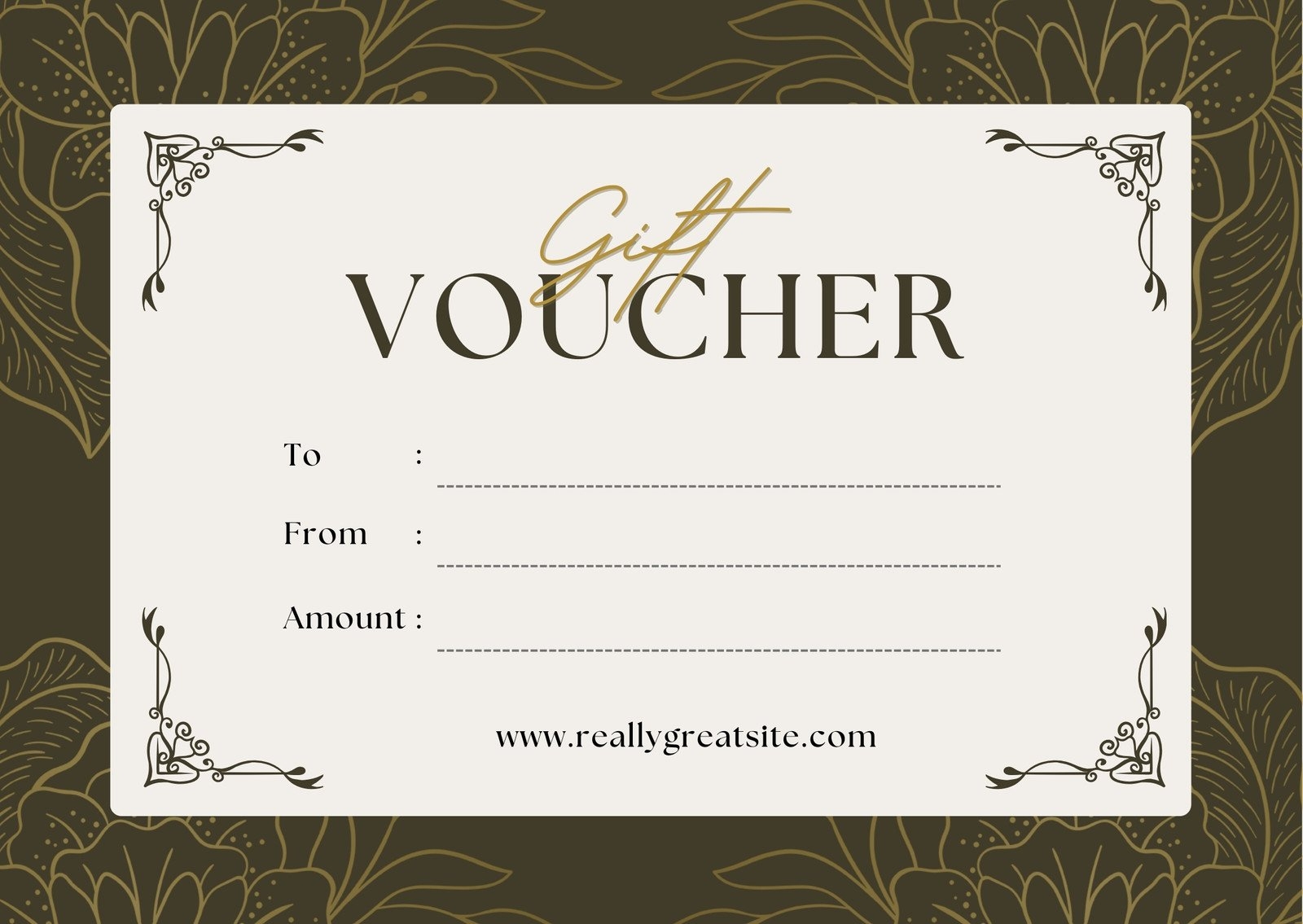 Page 2 Free And Customizable Voucher Templates