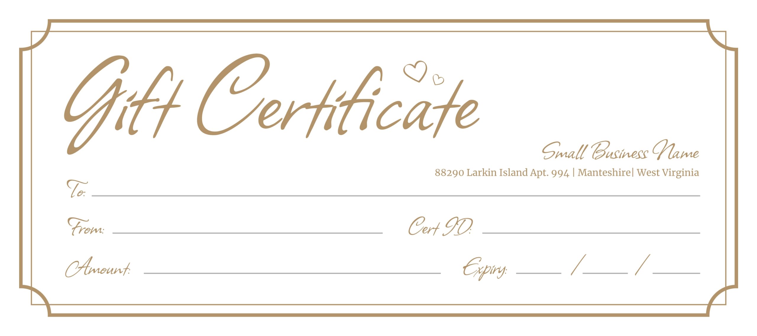 Free Printable Voucher Template