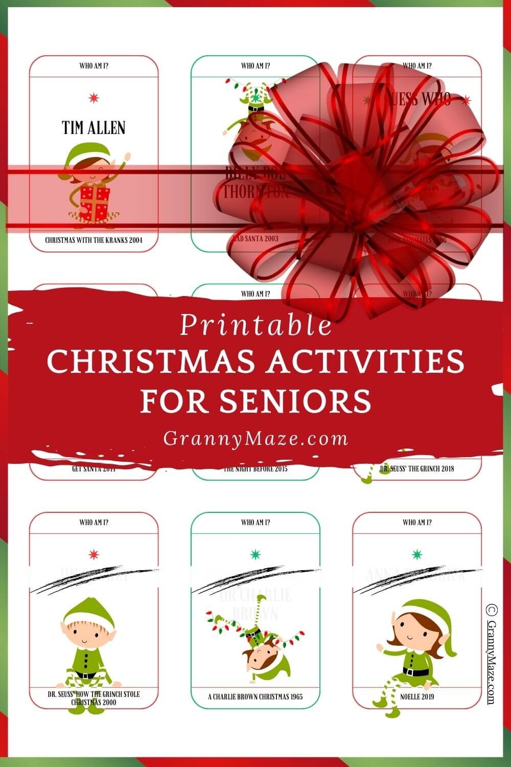 Free Printable Senior Adult Party Games