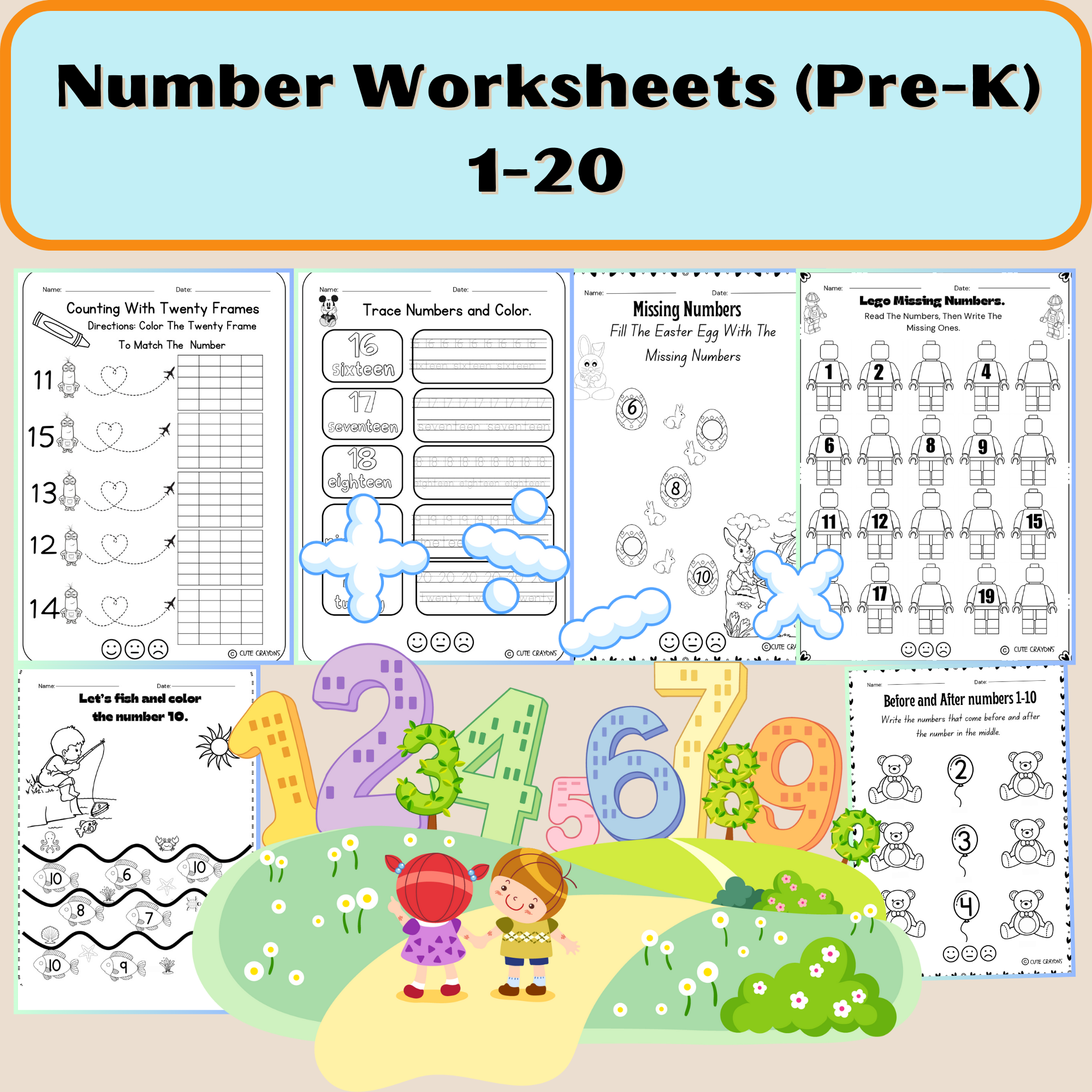 Free Printable Math Worksheets For Preschool