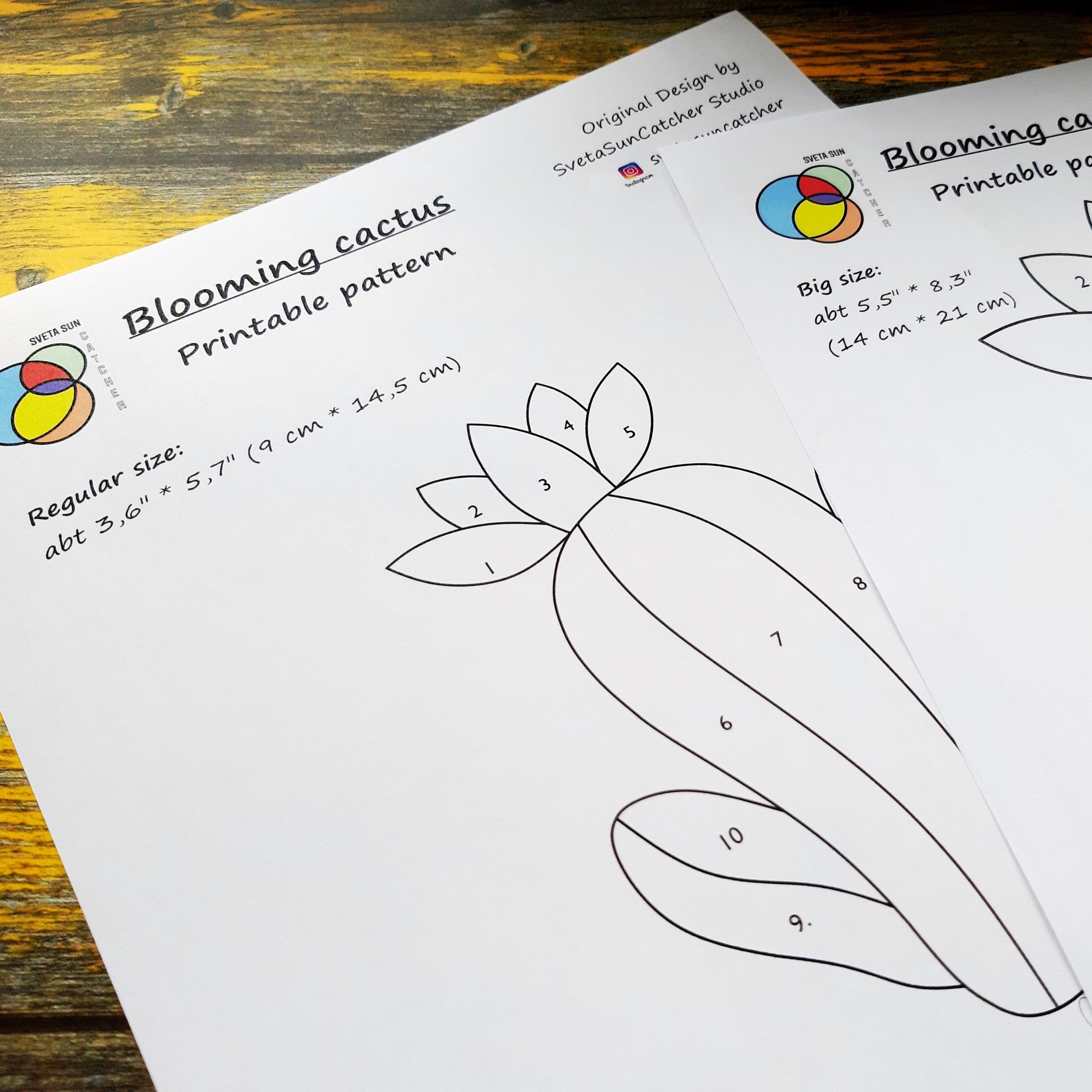 Printable Stained Glass Nursery Patterns