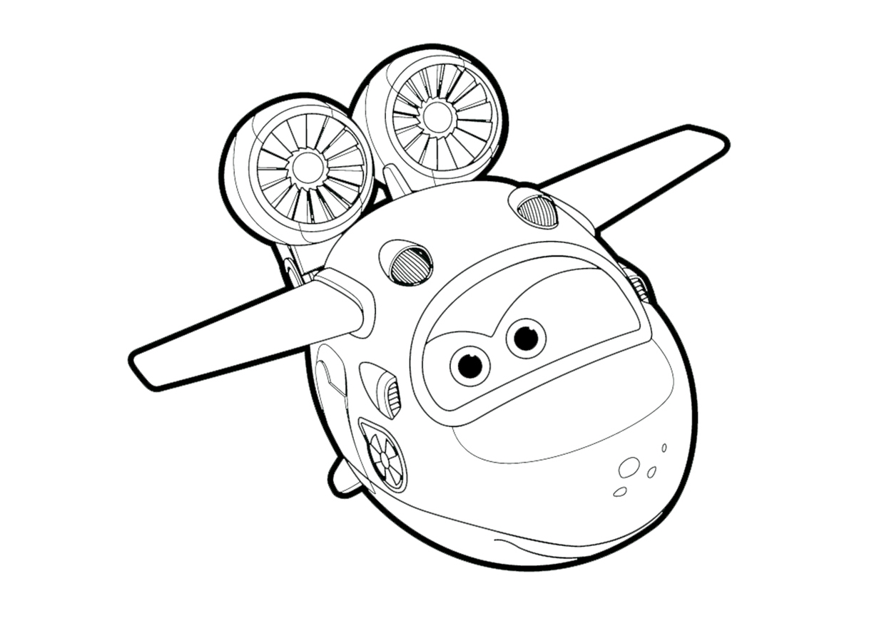 Super Wings Coloring Pages Best Coloring Pages For Kids