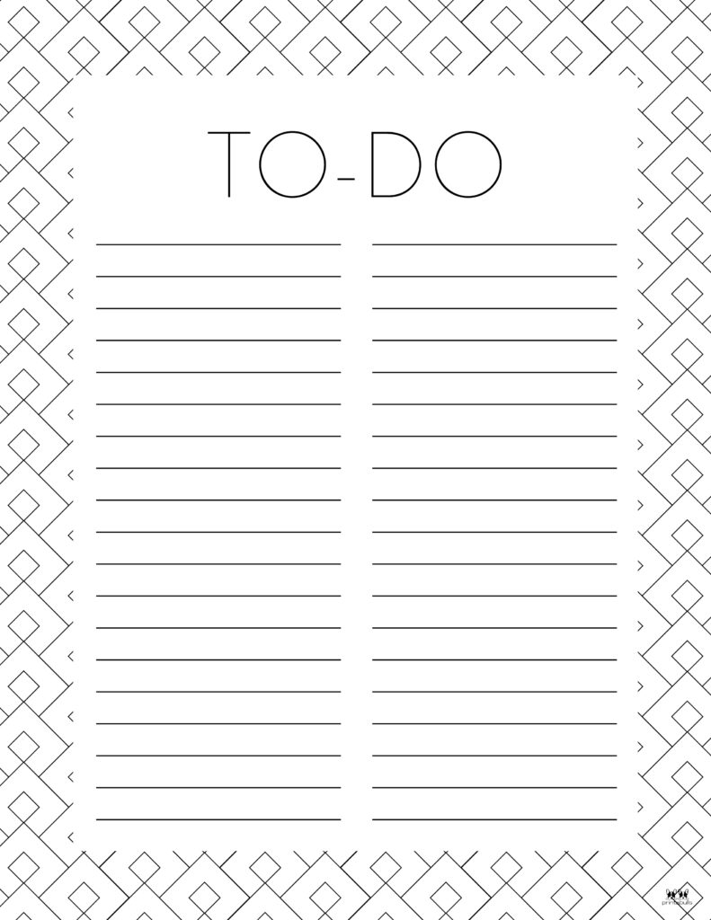 To Do Lists 31 FREE Printables Printabulls