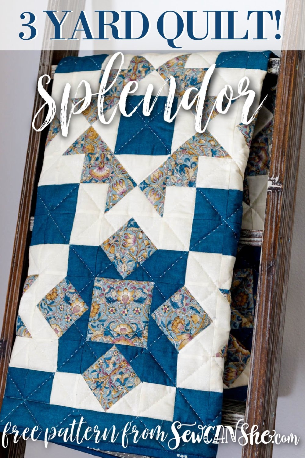 Free 3 Yard Quilt Pattern Splendor